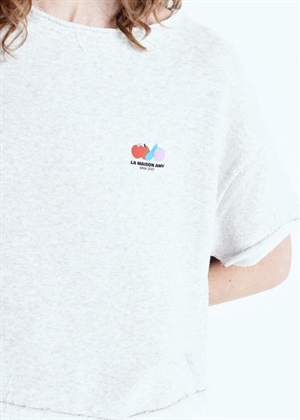 Atubay sweat tee Arctic Melange American Vintage 